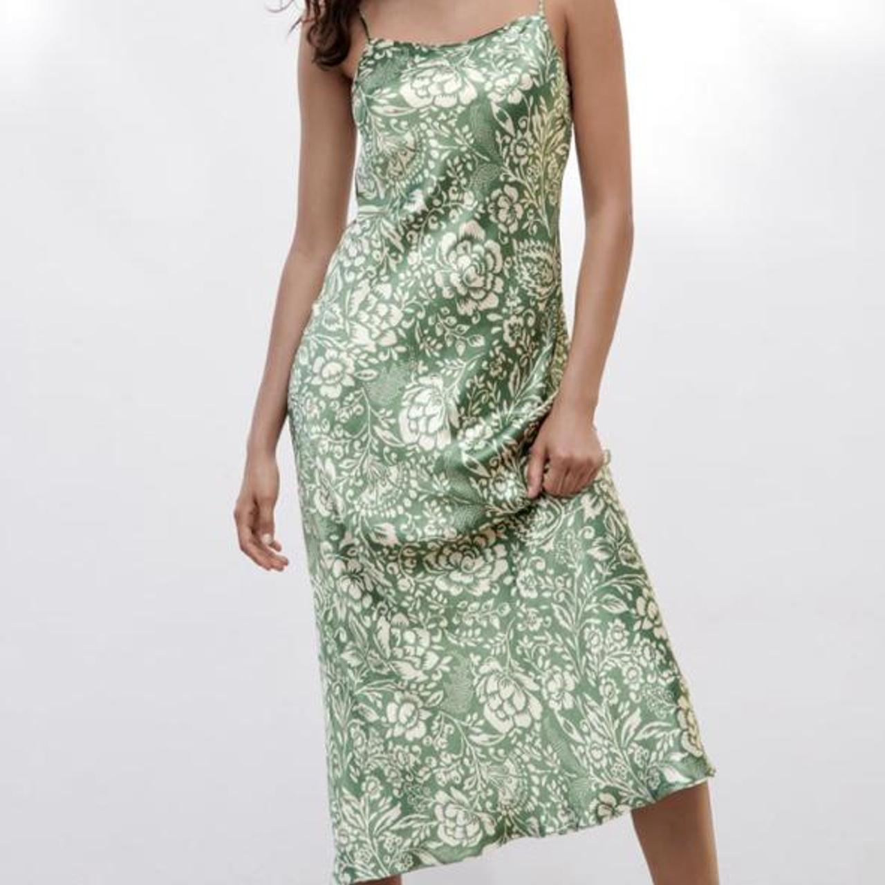 zara pineapple dress