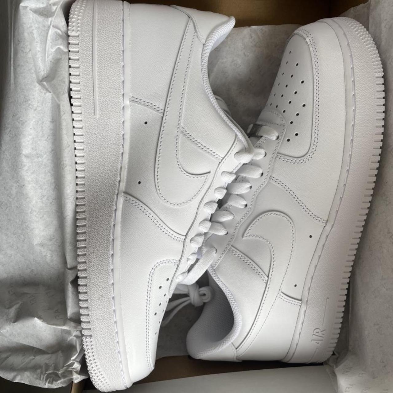 Air Force 1 ‘07 white Brand new with box. Proof... - Depop