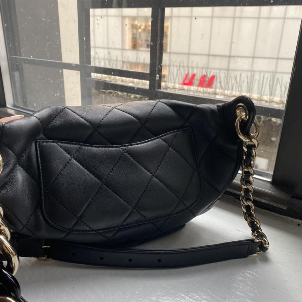 Authentic Chanel Lambskin waist bag Really rare - Depop