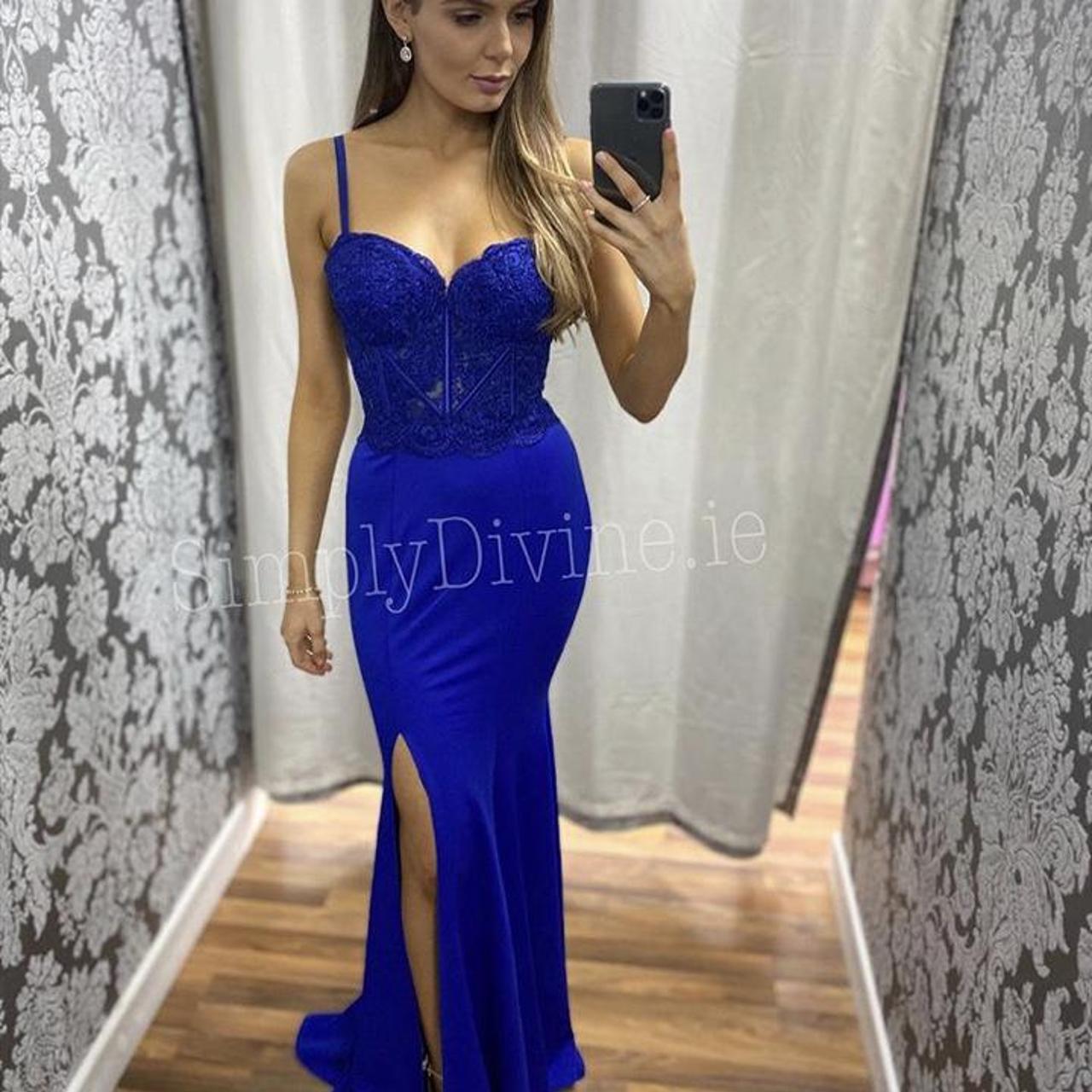 Collection Only Simply Divine Royal Blue Debs Depop 3202