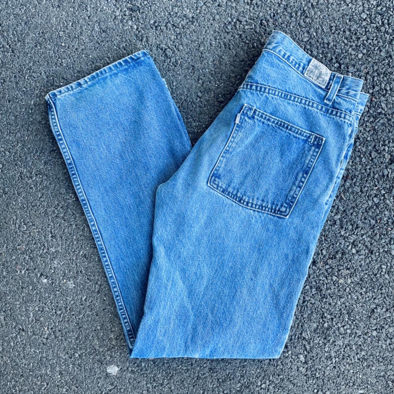90s LEVIS SILVER TABS GREAT CONDITION SIZE... - Depop