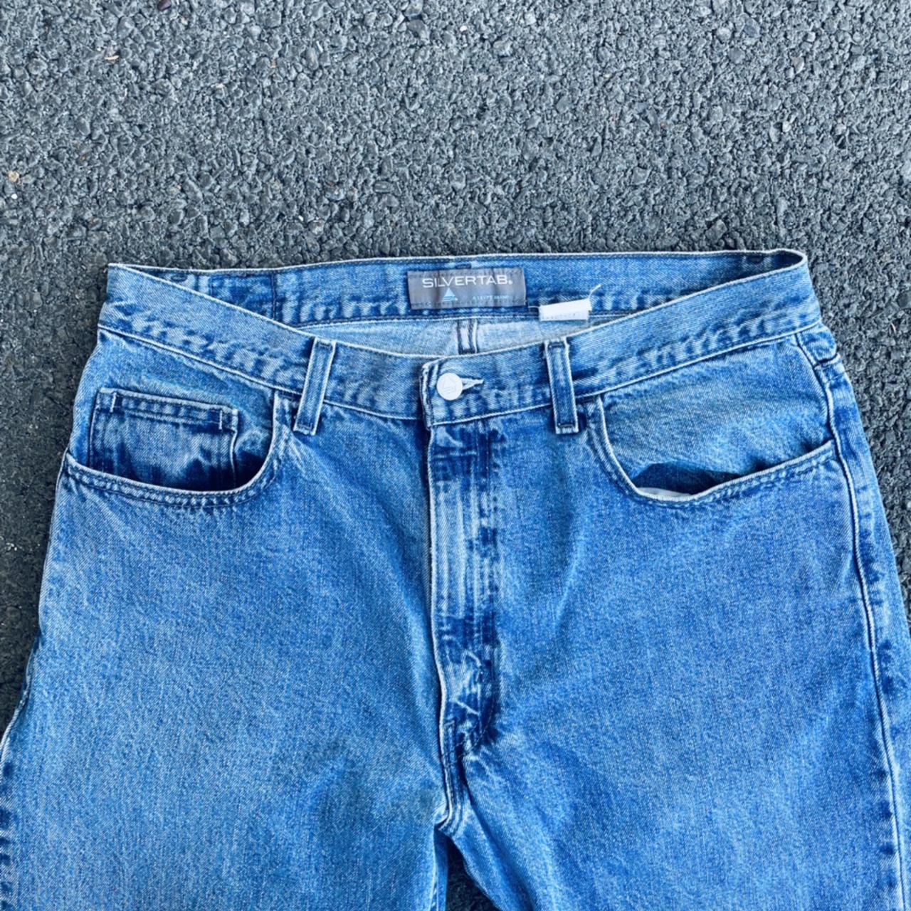 90s LEVIS SILVER TABS GREAT CONDITION SIZE... - Depop