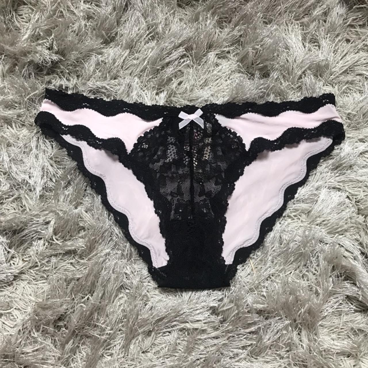 Cute pink and black lace Victoria’s Secret