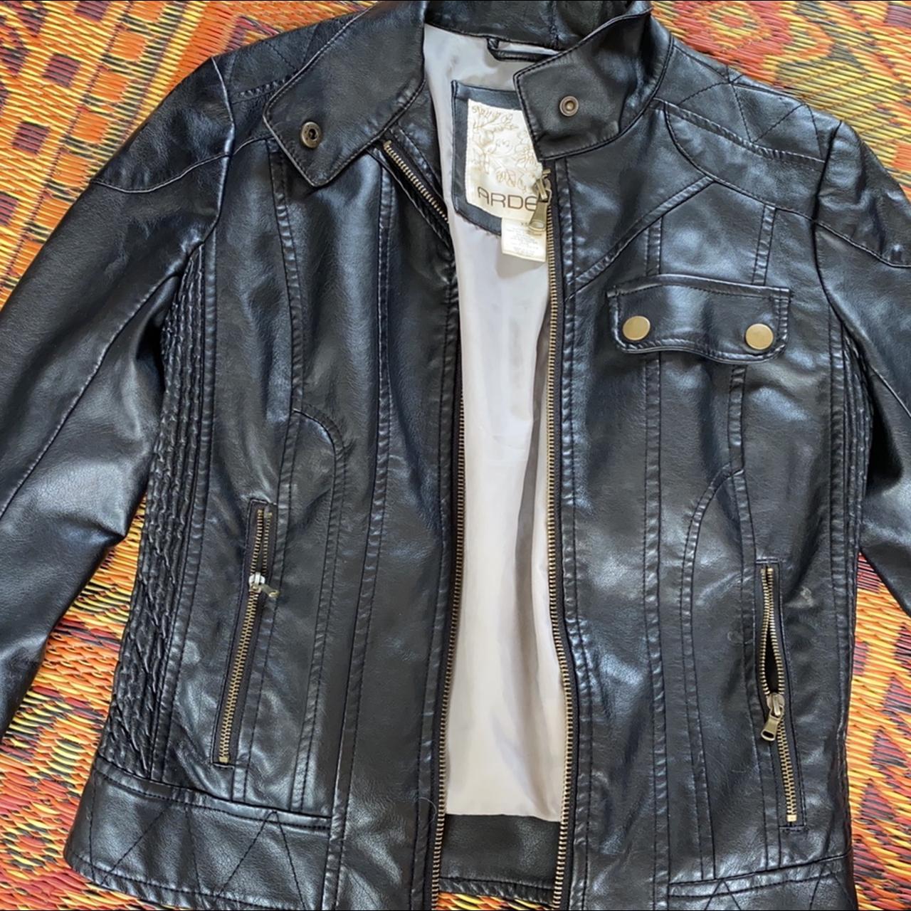 arden b leather jacket