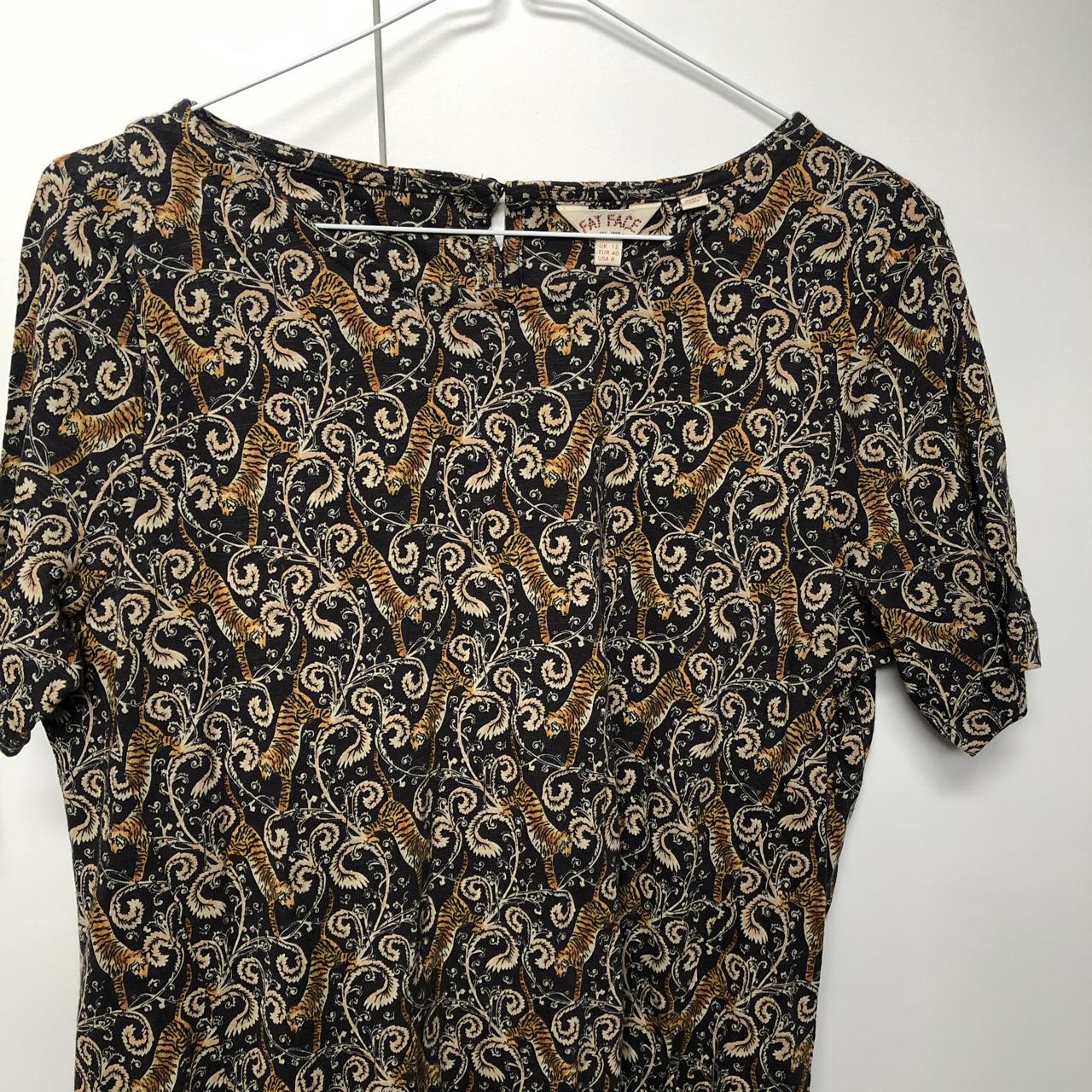 Tiger patterned dress Soft and never worn and it