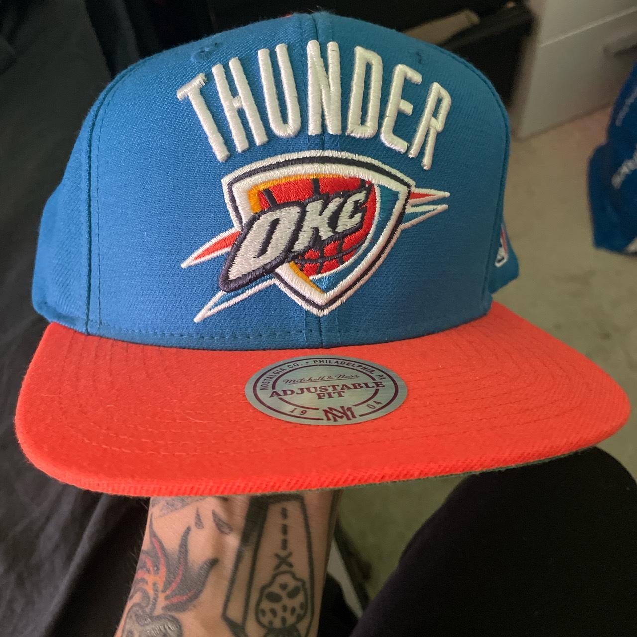 Vintage Oklahoma City Thunder Strapback hat NBA basketball