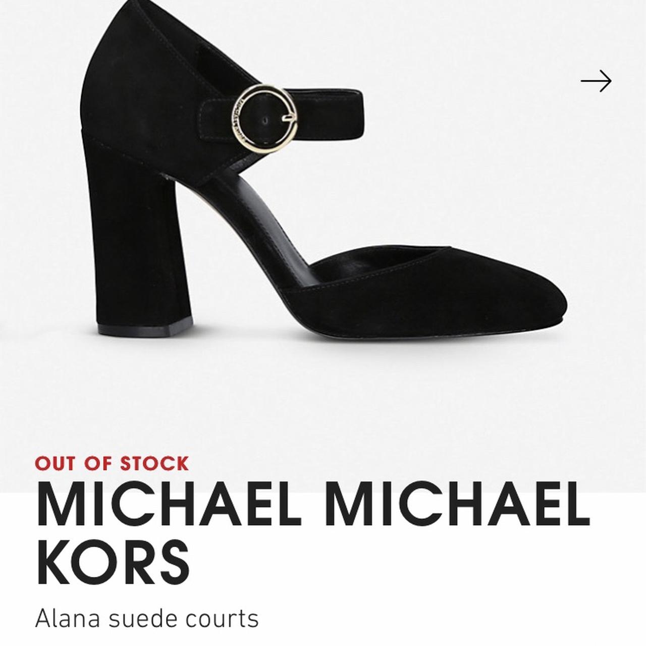 Michael kors alana clearance block heel