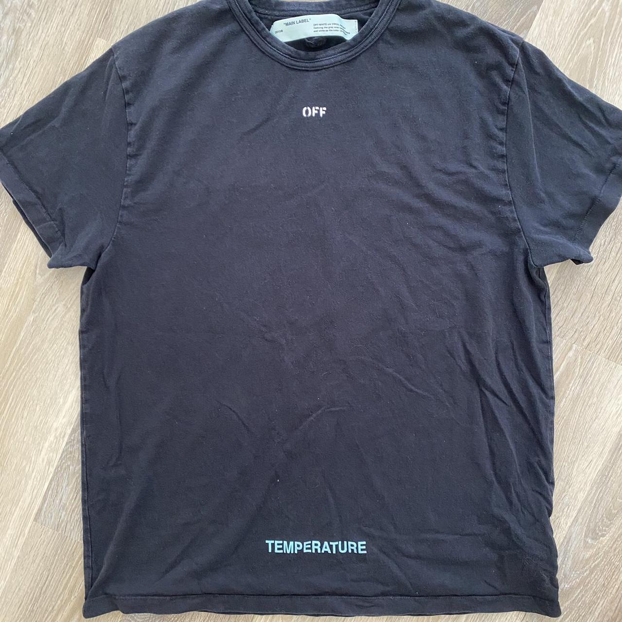 Very Rare Vintage Off White t shirt from s/s 2018... - Depop