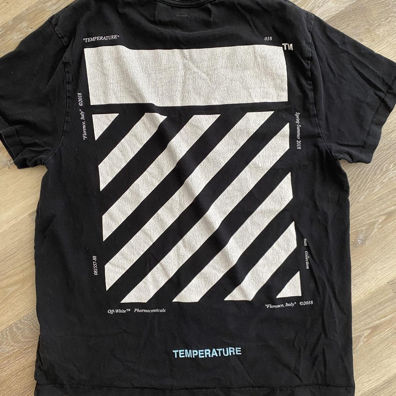 Very Rare Vintage Off White t shirt from s/s 2018... - Depop