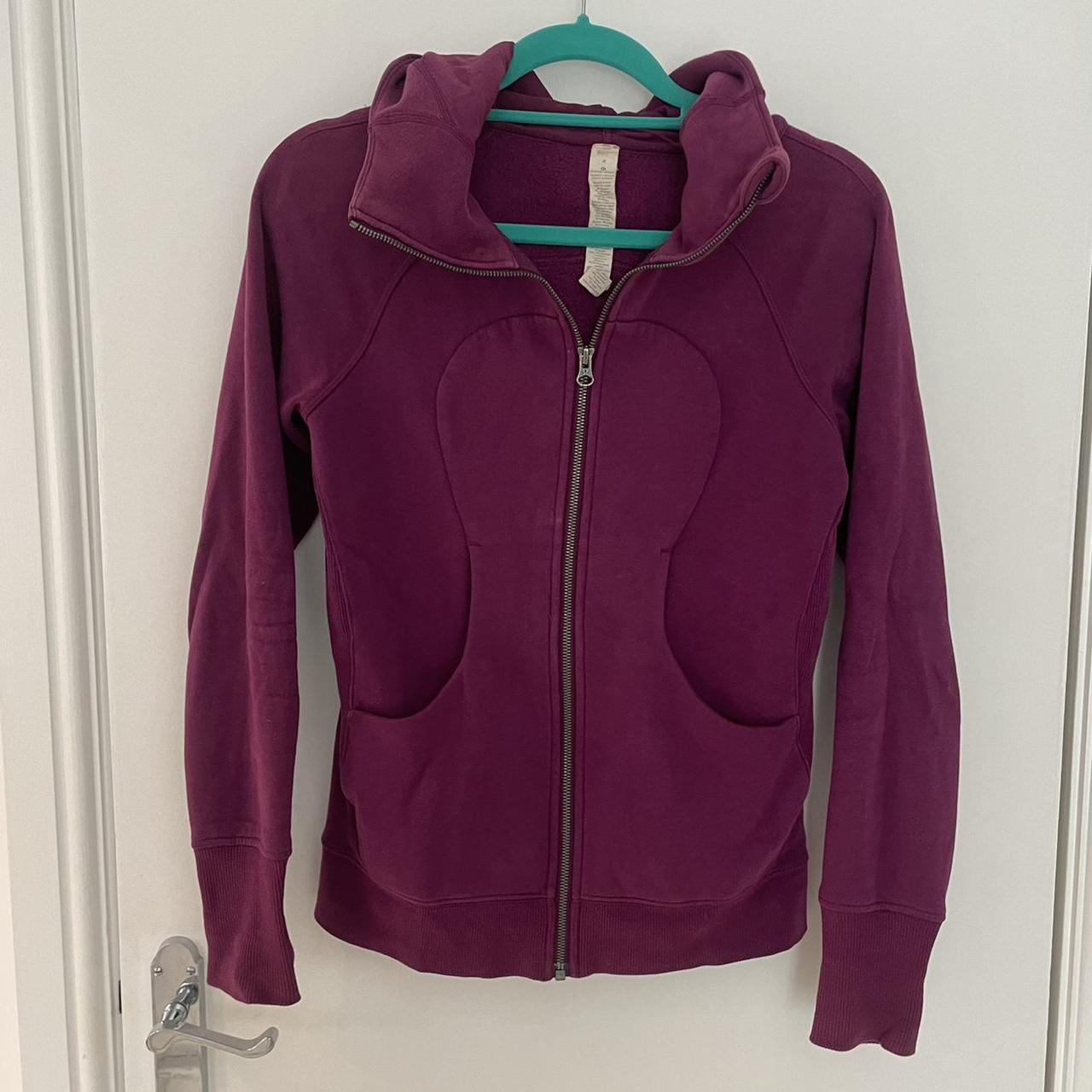 Lululemon Women's Pink and Purple Hoodie | Depop