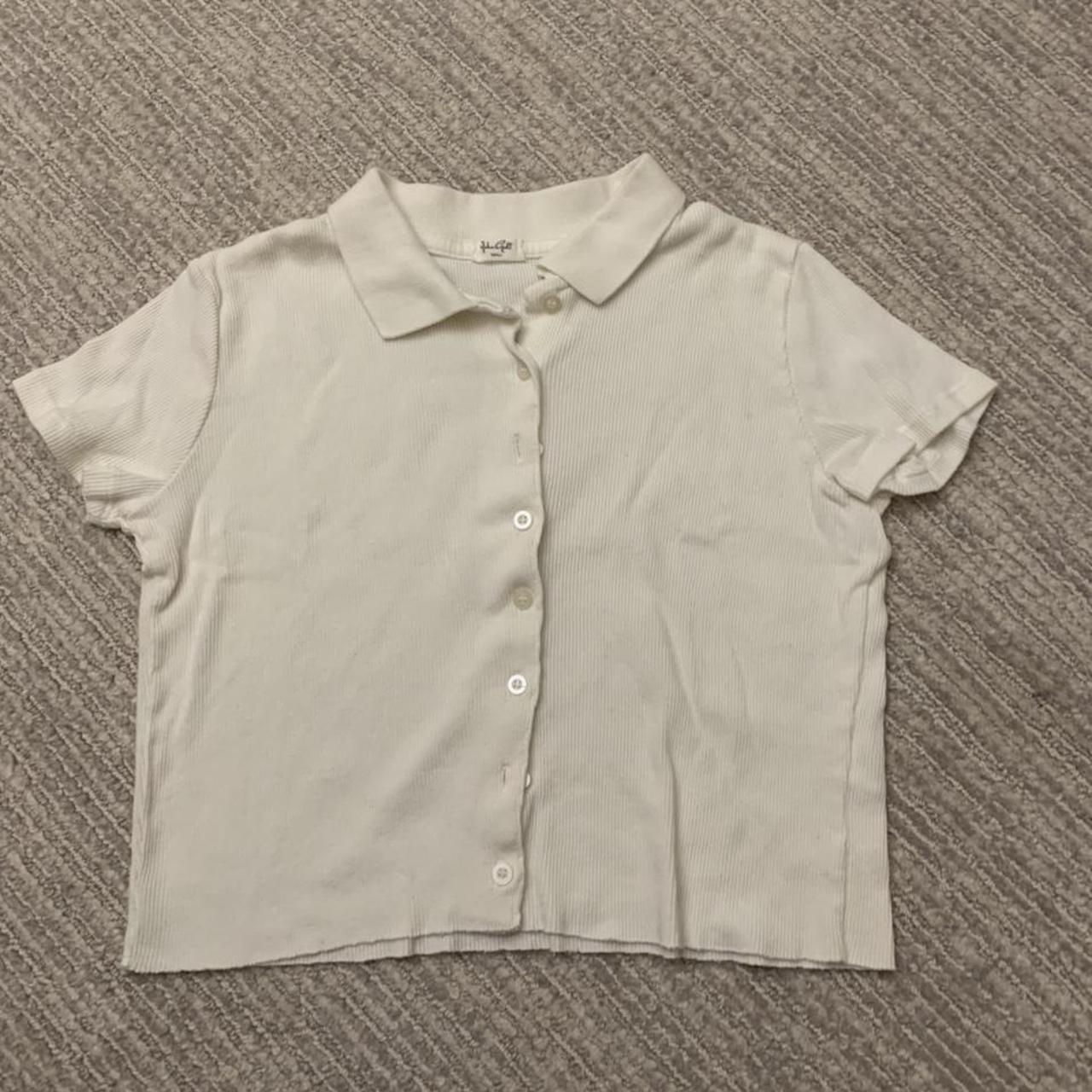 Brandy Melville / John Galt Caroline Short Sleeve... - Depop