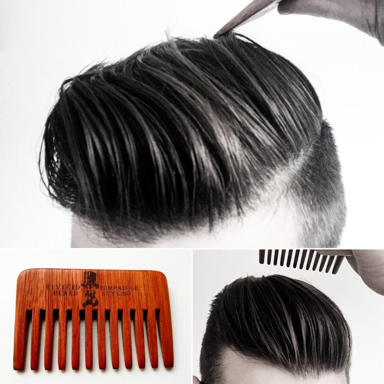 Men's on sale pompadour comb