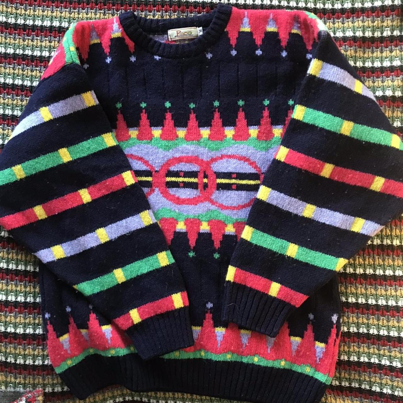The most beautiful 80s Paco jumper. Super bright and... - Depop