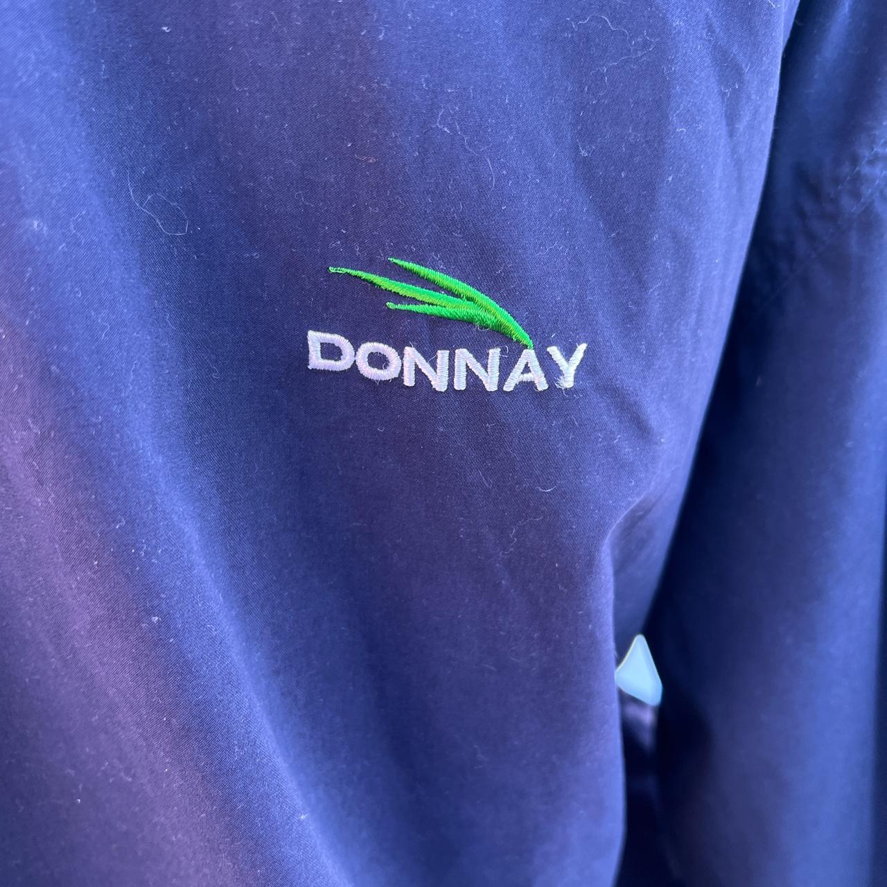 Vintage Donnay golf windbreaker Mens L Navy blue... Depop