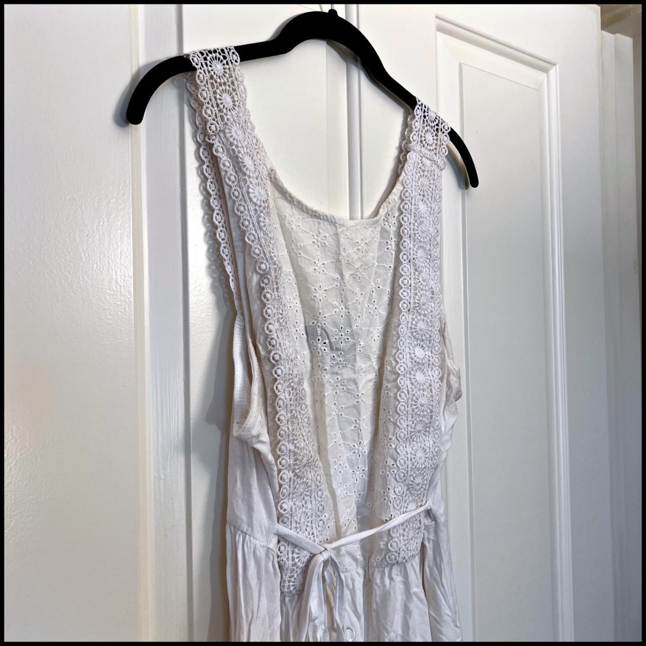 Primark Women's White Dress | Depop