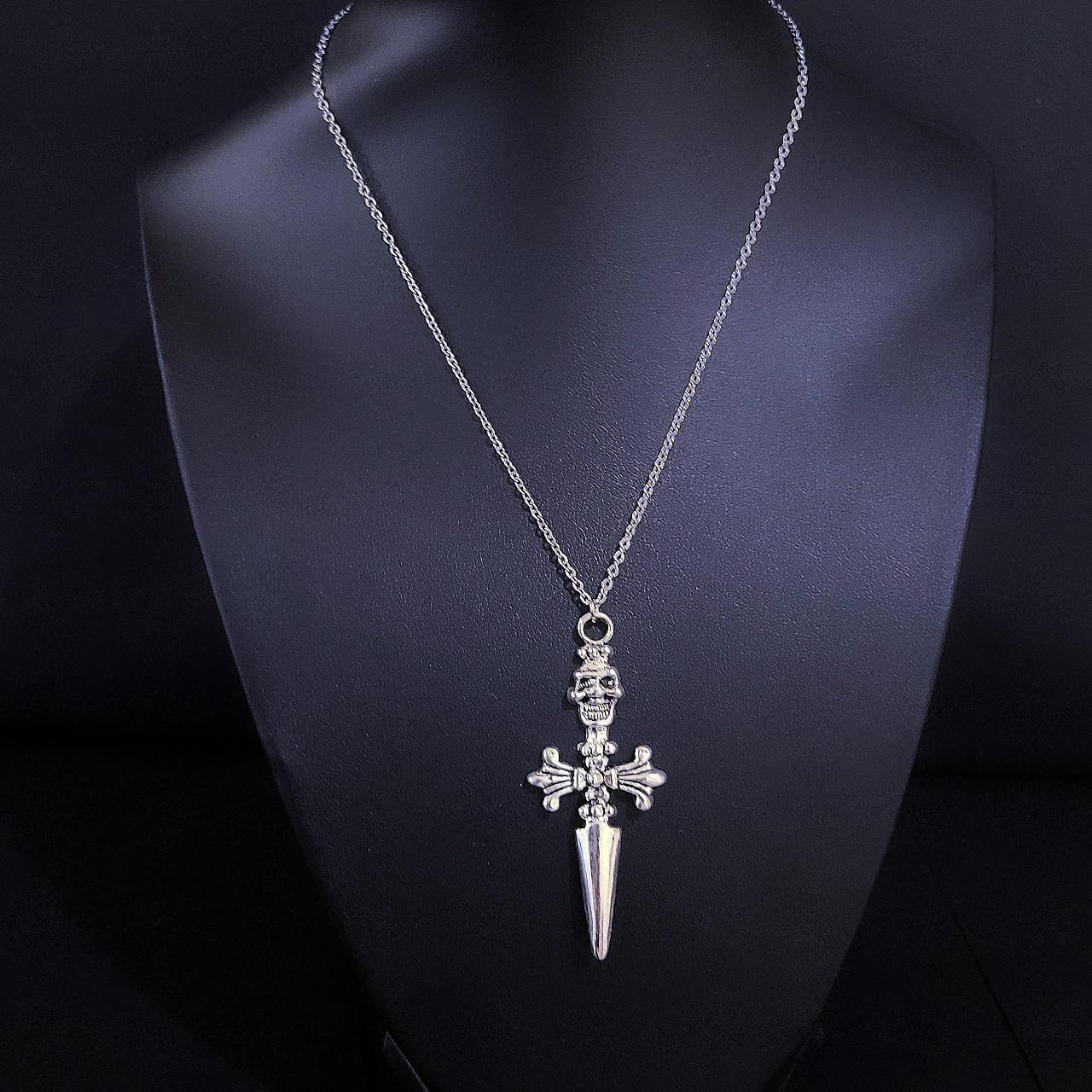 Product Image 2 - 18" Skull Sword Necklace 001

Stainless