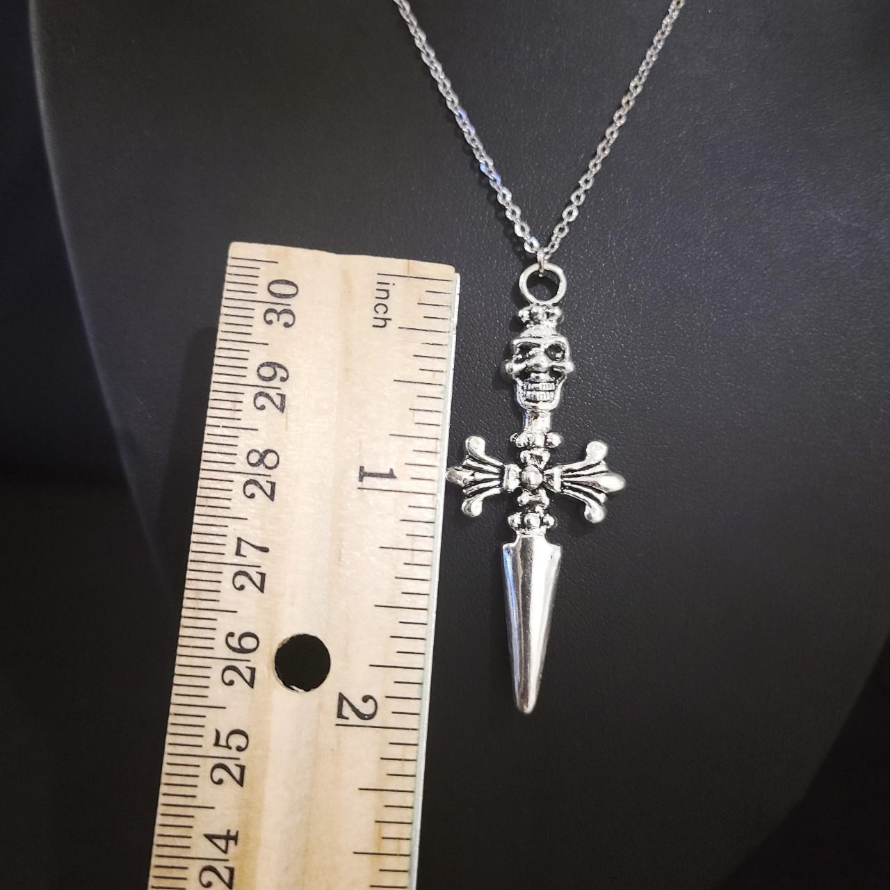 Product Image 3 - 18" Skull Sword Necklace 001

Stainless