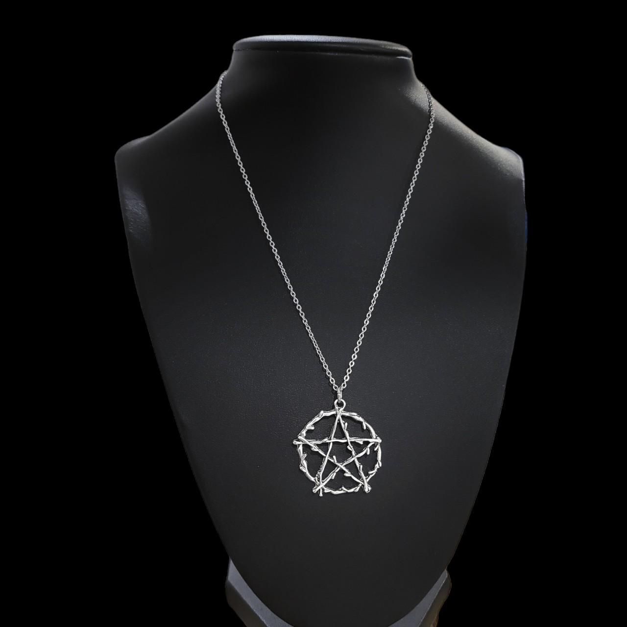 Product Image 4 - 18" Silver Branch Pentagram Necklace
...
Vine