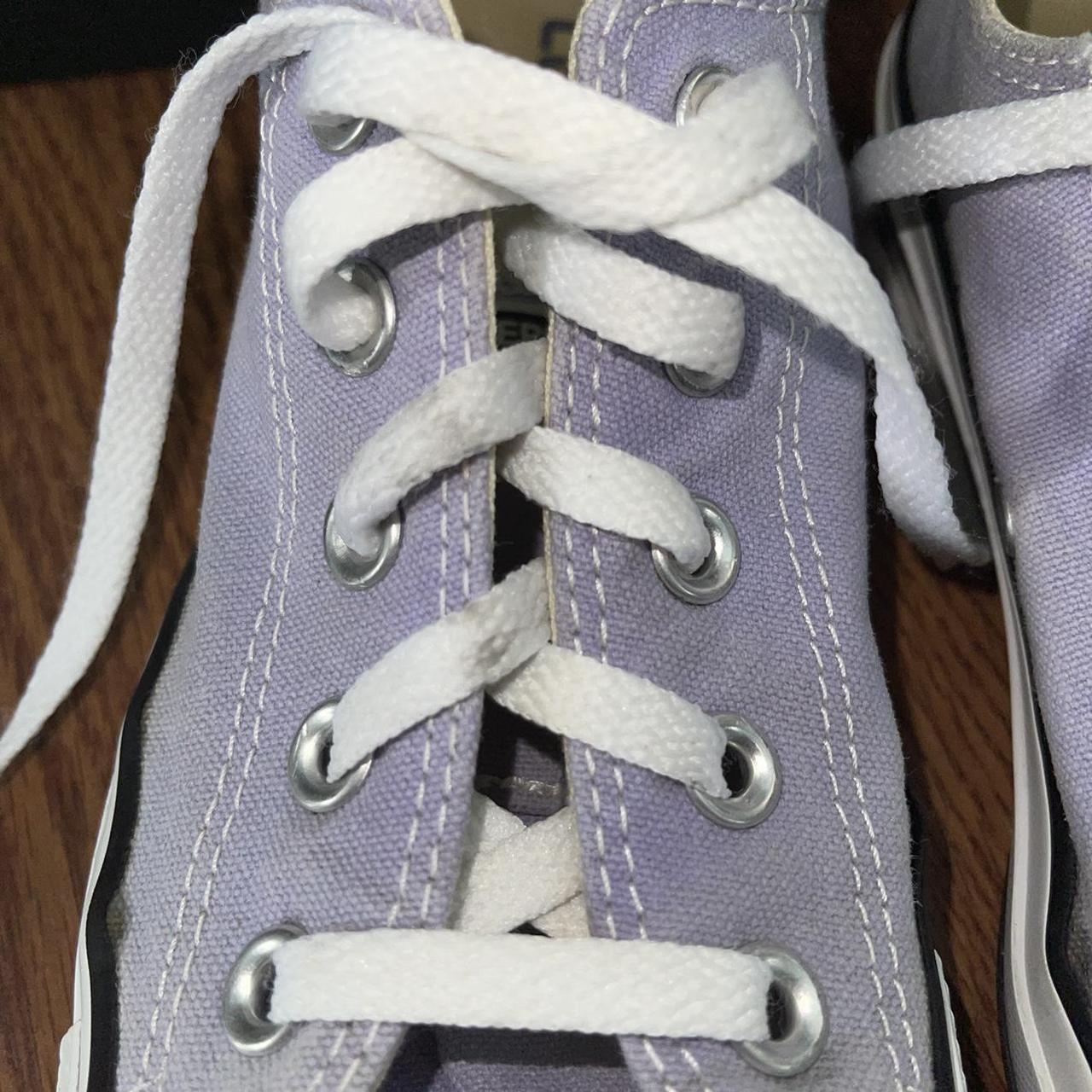 converse violet pastel