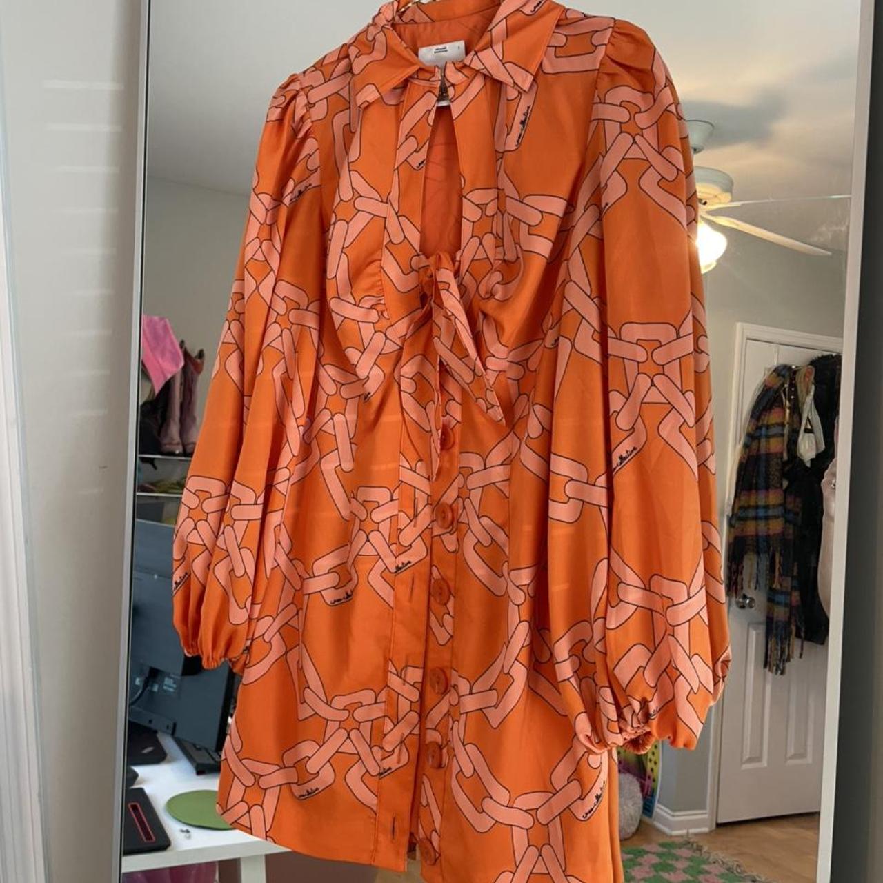 C/meo Collective Women's Orange Dress