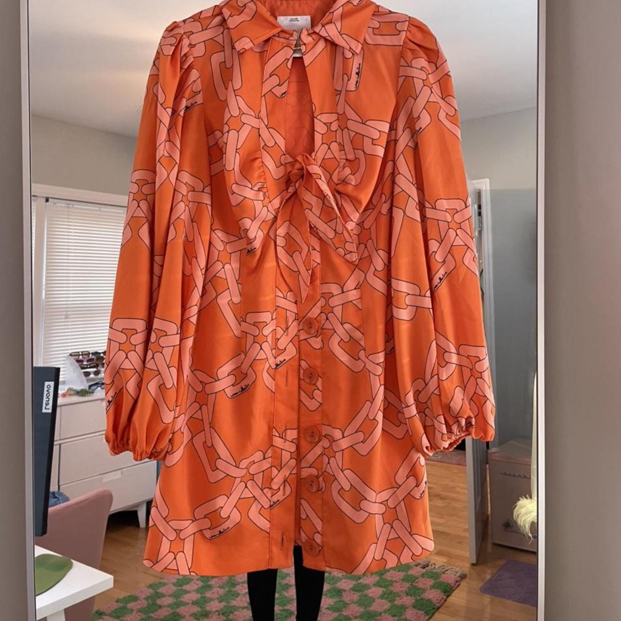 C/meo Collective Women's Orange Dress (2)