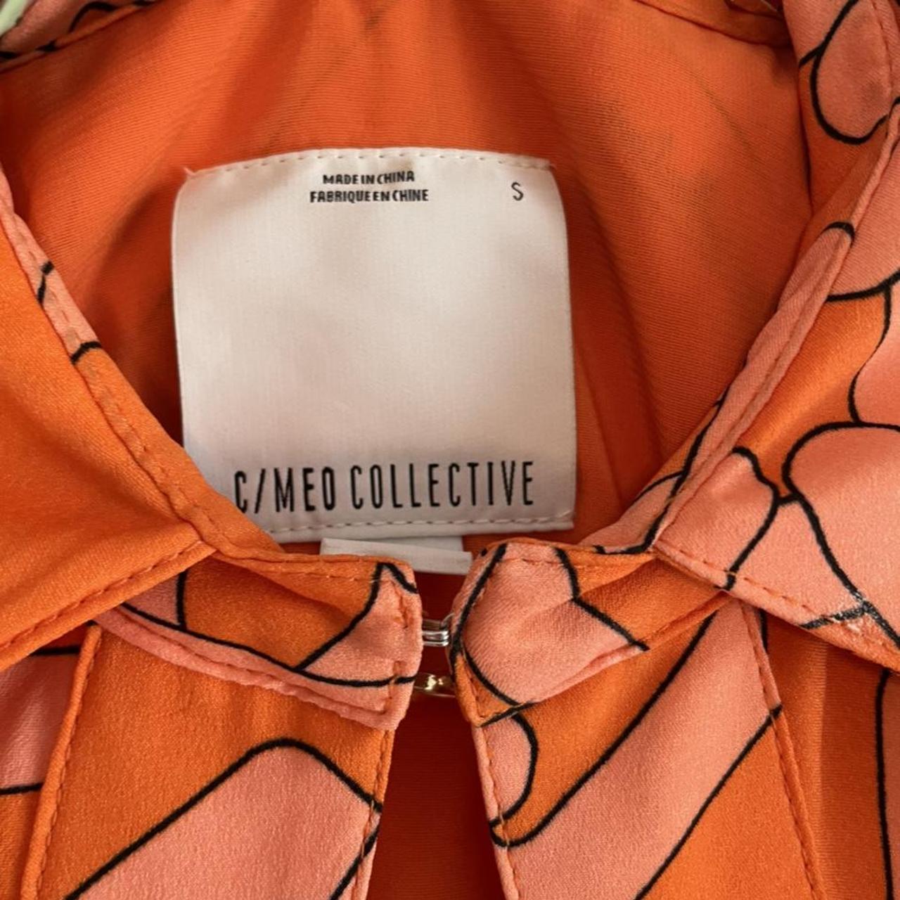 C/meo Collective Women's Orange Dress (3)