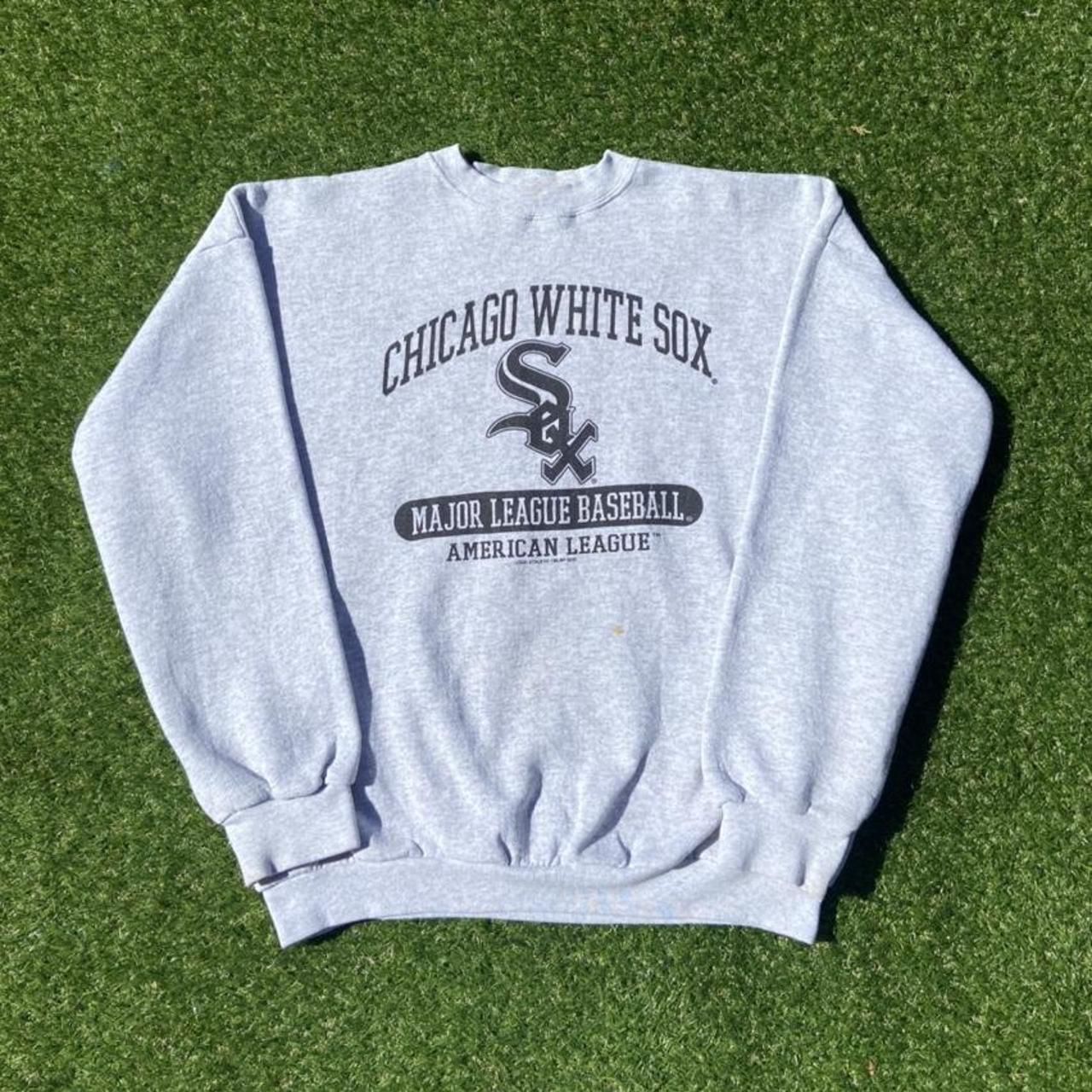 vintage white sox sweatshirt