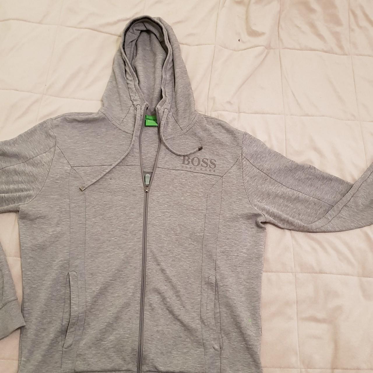 hugo boss green tracksuit sale