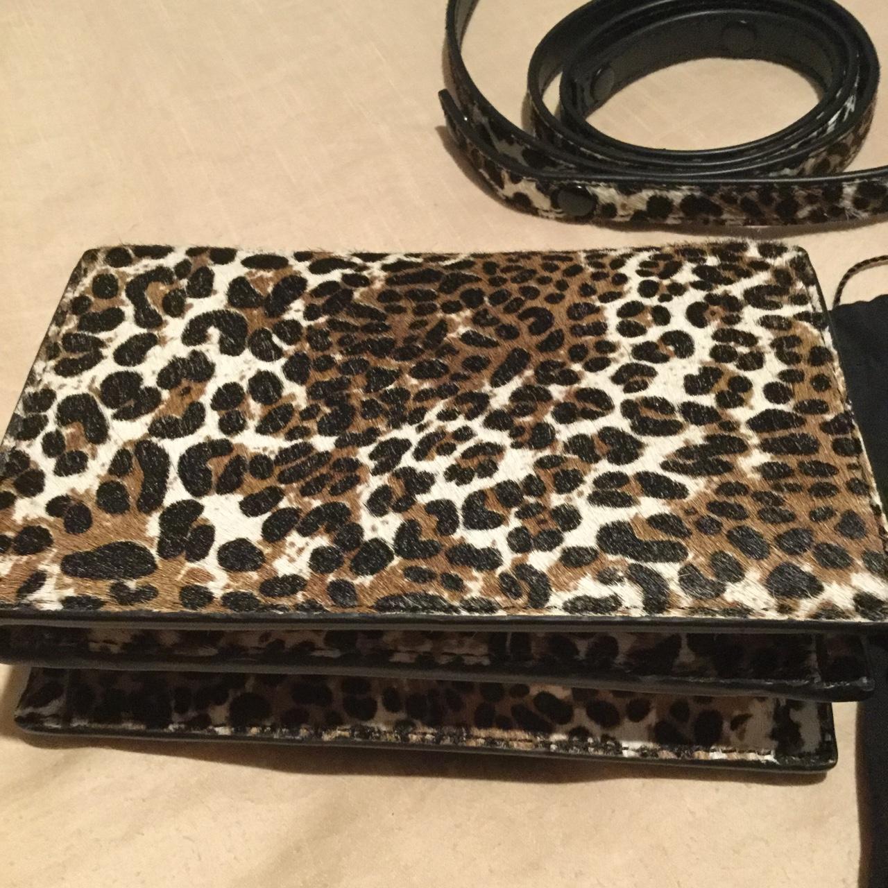 karen millen leopard print bolsa