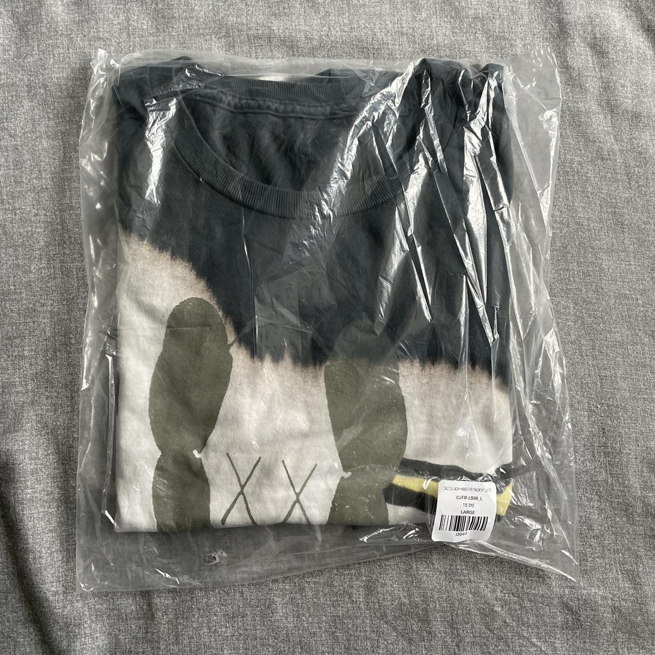 New Travis Scott Cactus Jack x Kaws For Fragment T-Shirt Teeshirt Large