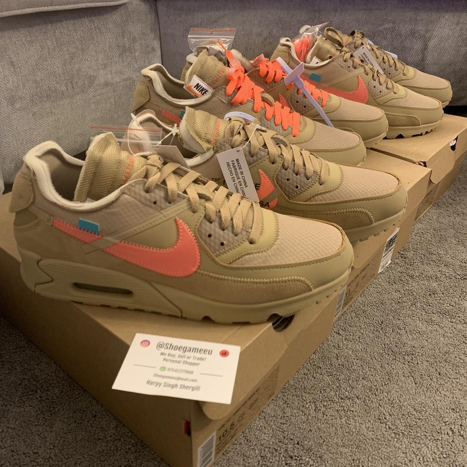 Off white air on sale max 90 receipt