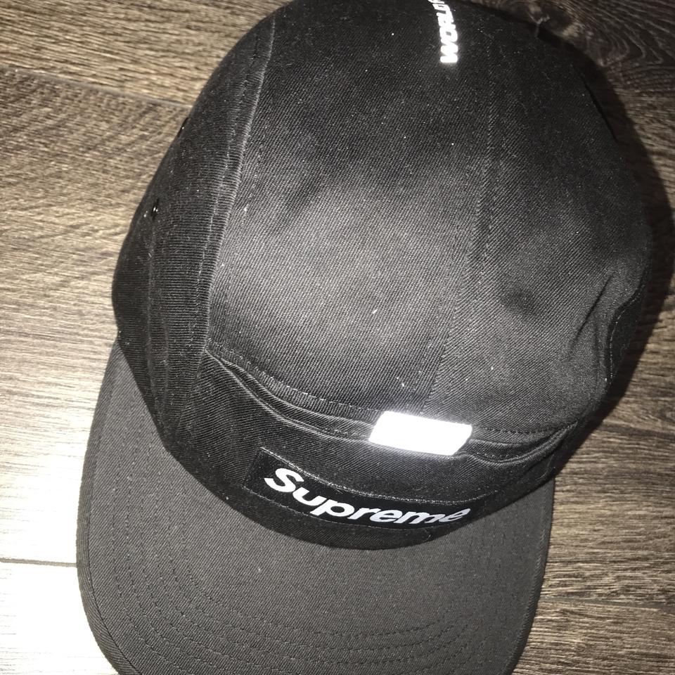 Supreme Hat Reflective Tab Pocket Camp Cap Bought... - Depop