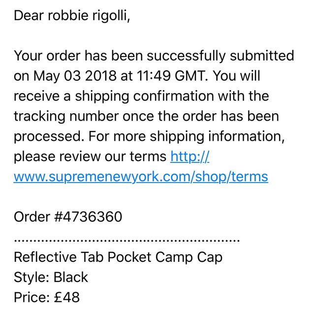Supreme Hat Reflective Tab Pocket Camp Cap Bought... - Depop