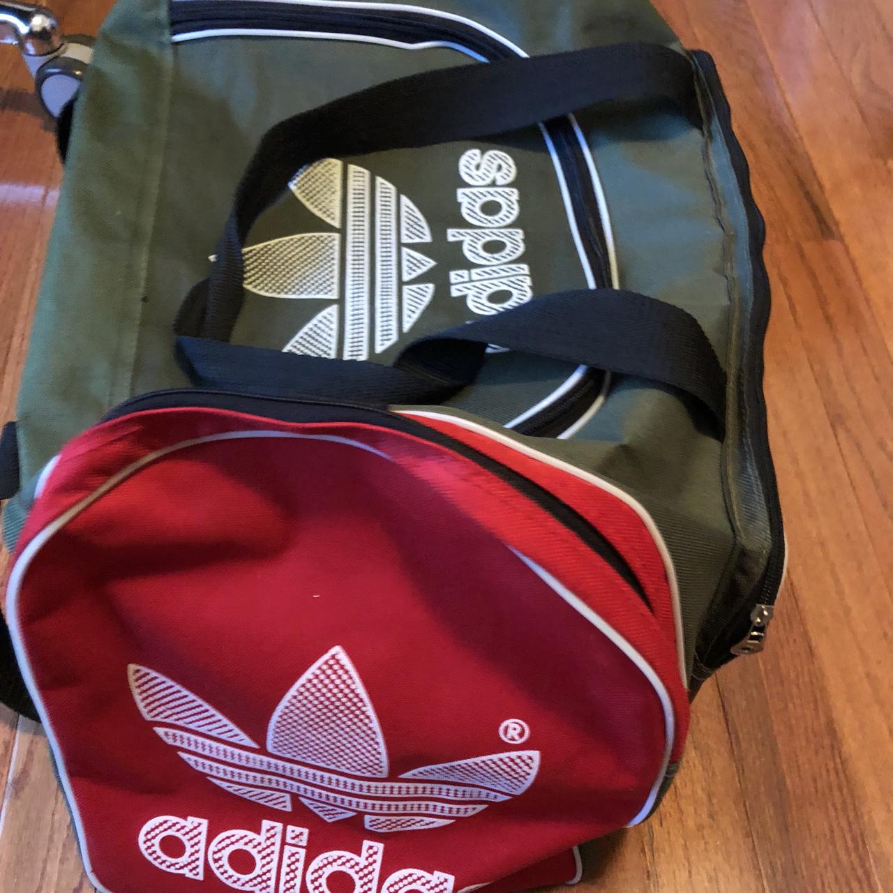 Vintage adidas duffle online bag