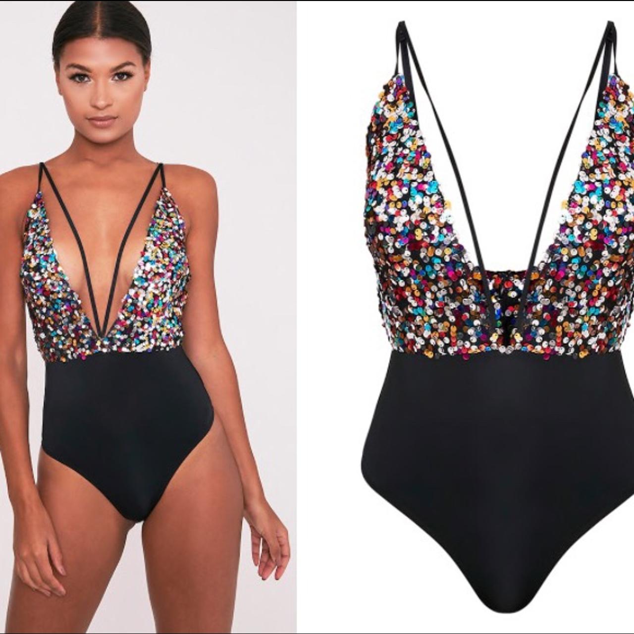 festival sequin bodysuit