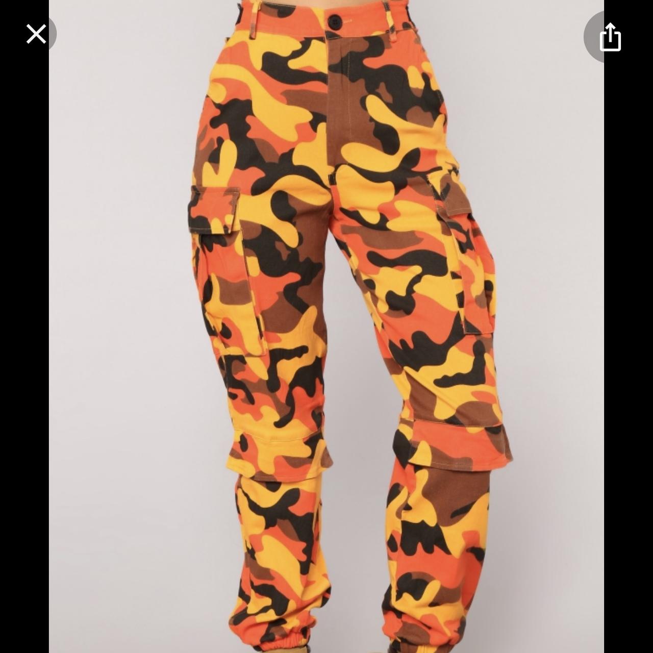 Buy Orange Camo Pants at Army Surplus World