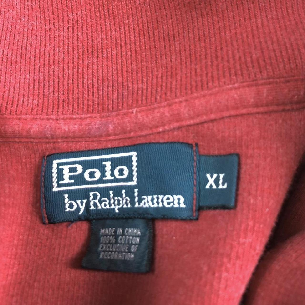 Polo Men's Red Sweatshirt | Depop