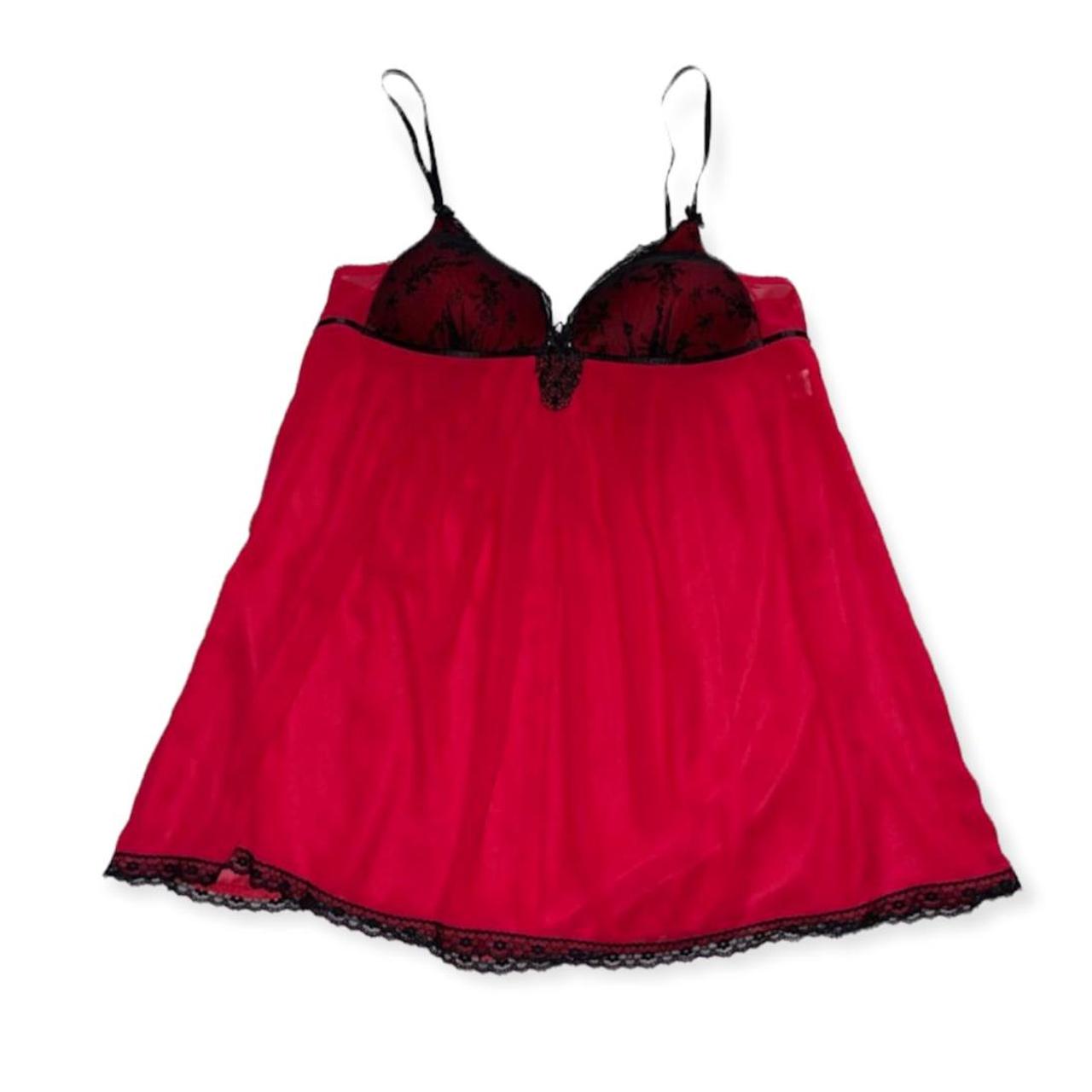 Product Image 2 - Red Sheer Babydoll Top

Vintage 90s
Size