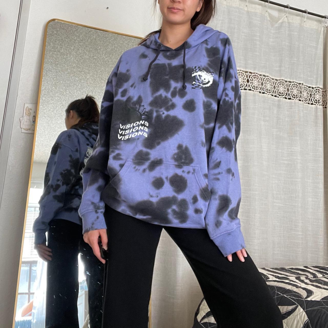 hardwood dye hoodie