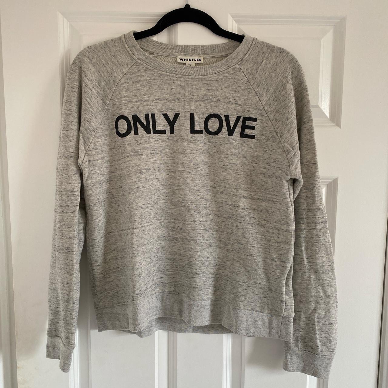 Whistles love sweatshirt Clearance