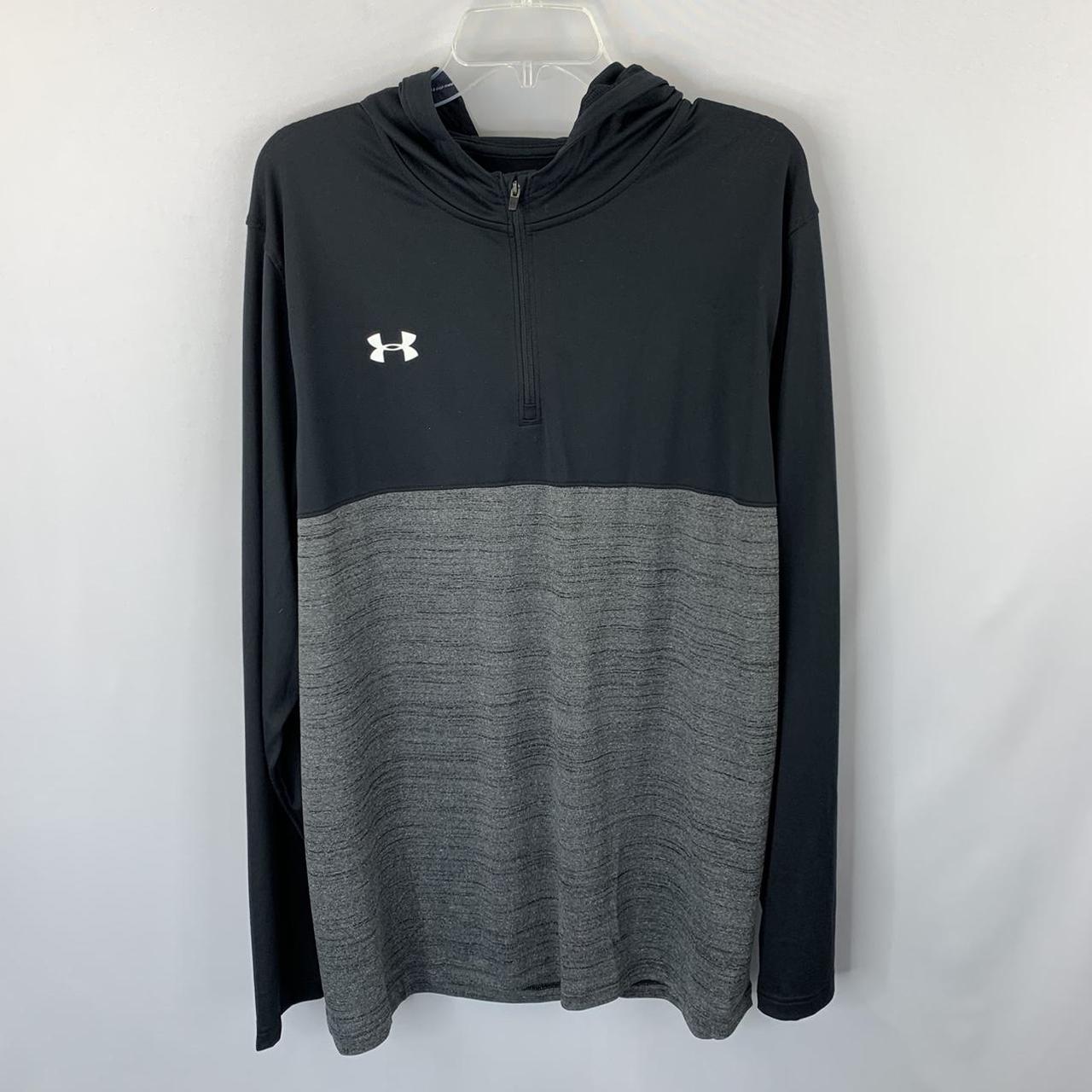 Under Armour Men's Black and Grey Jacket | Depop