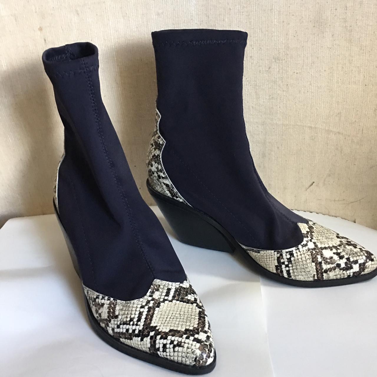 Snakeskin deals sock boots