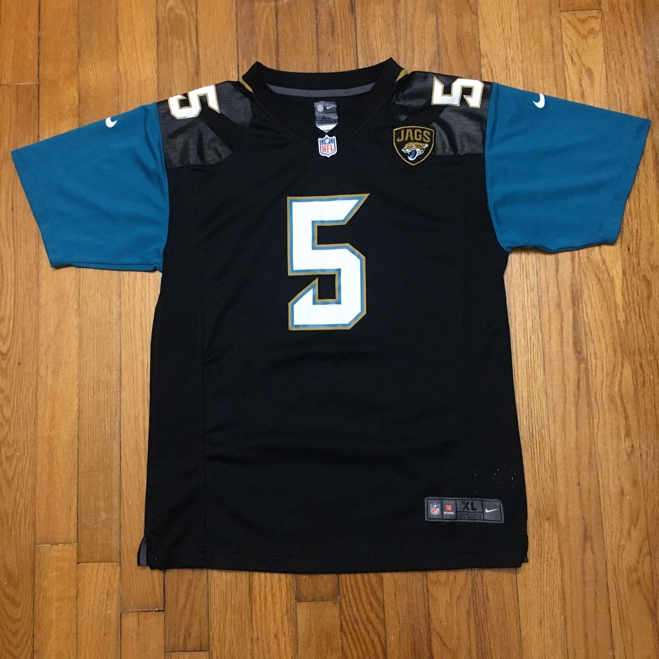 Jacksonville Jaguars Blake Bortles Nike NFL Jersey - Depop