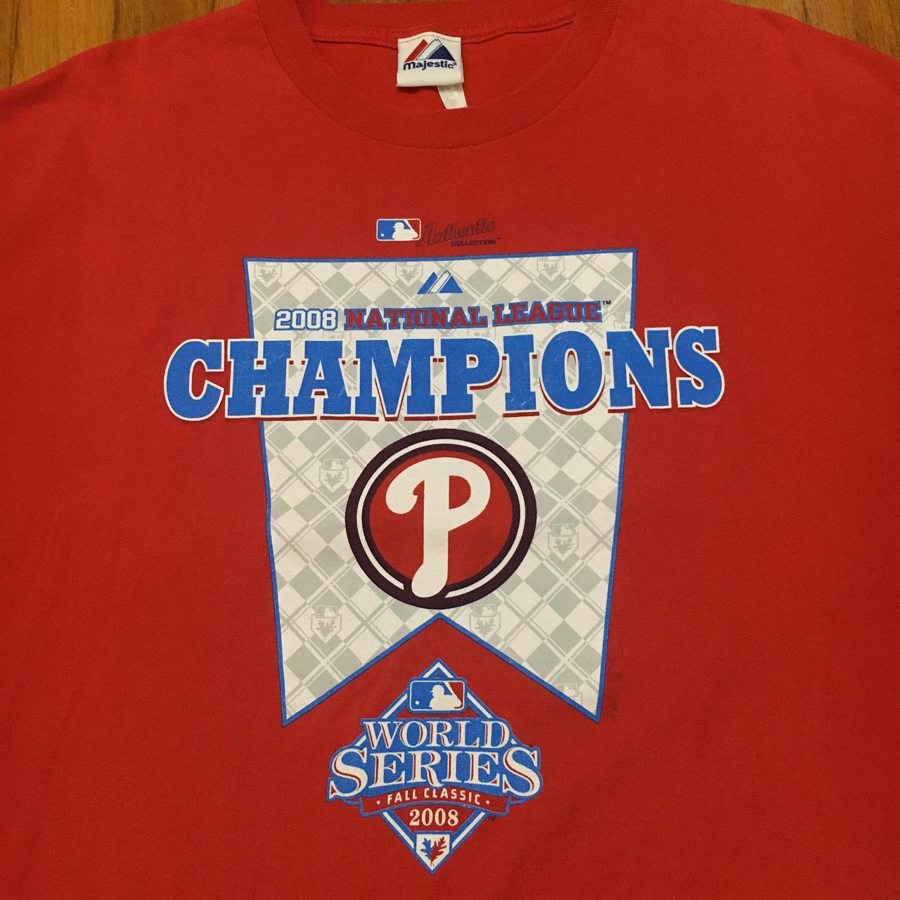 Philadelphia Phillies 2008 NL/World Series Champions... - Depop