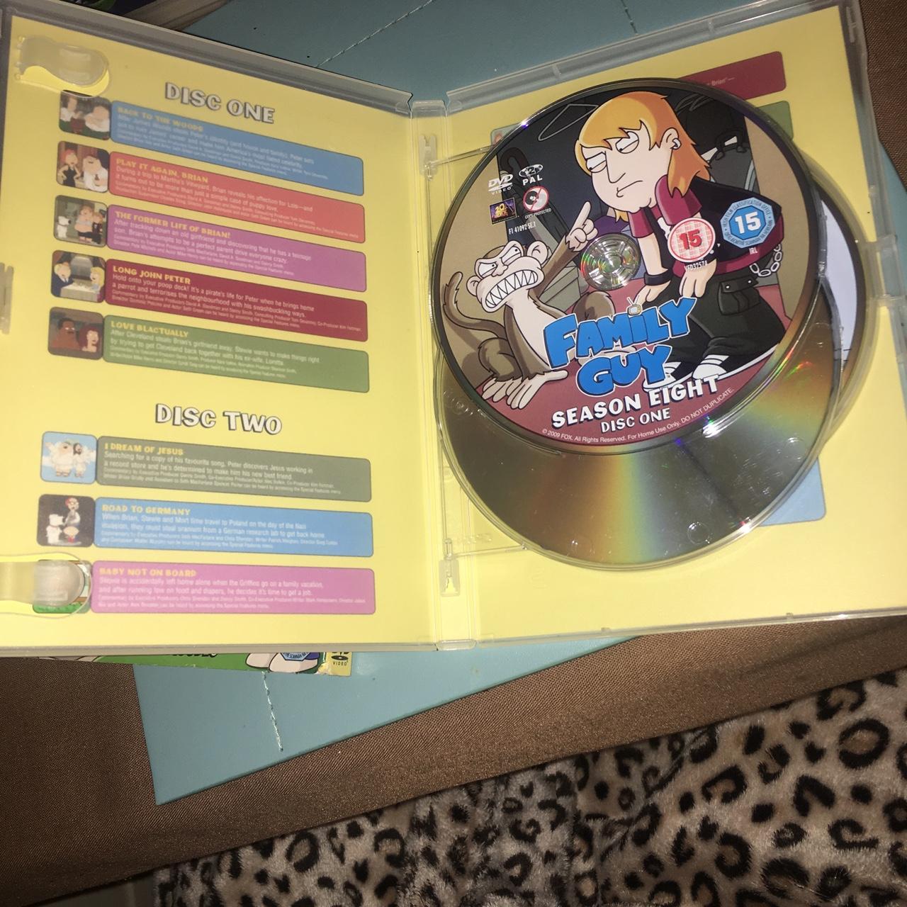 Family Guy Complete Box Set Of Season 8 🏽️😂 3 Disc… - Depop