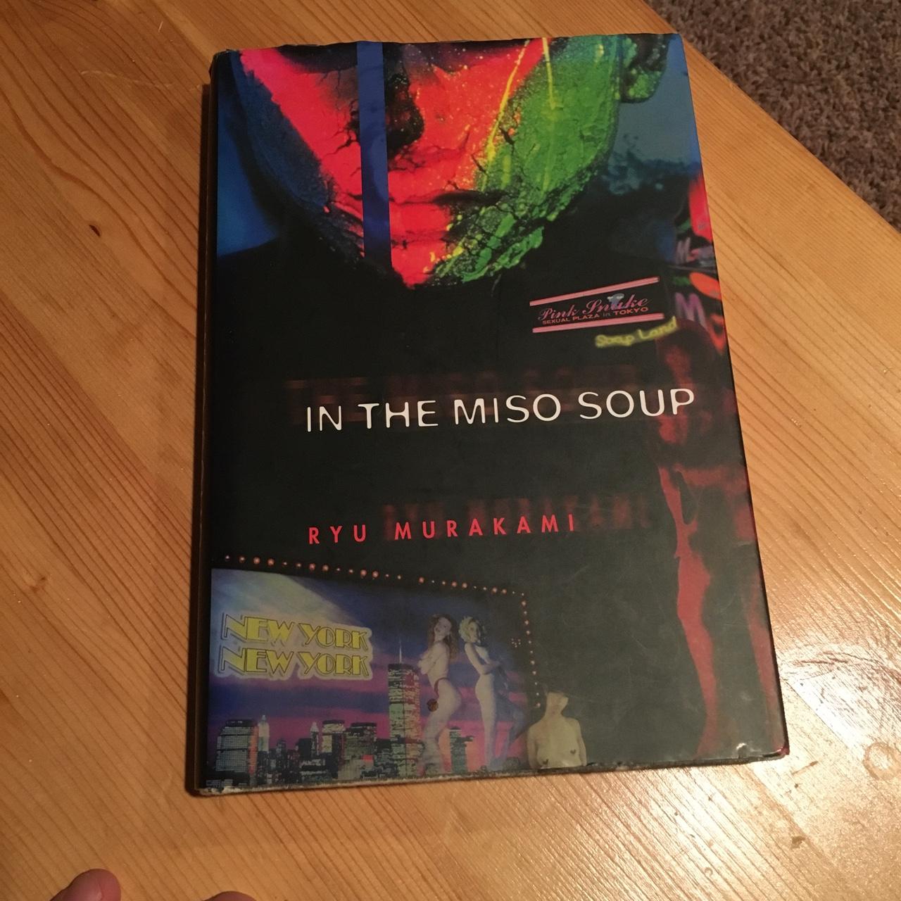 In the Miso Soup by Ryū Murakami. Depop