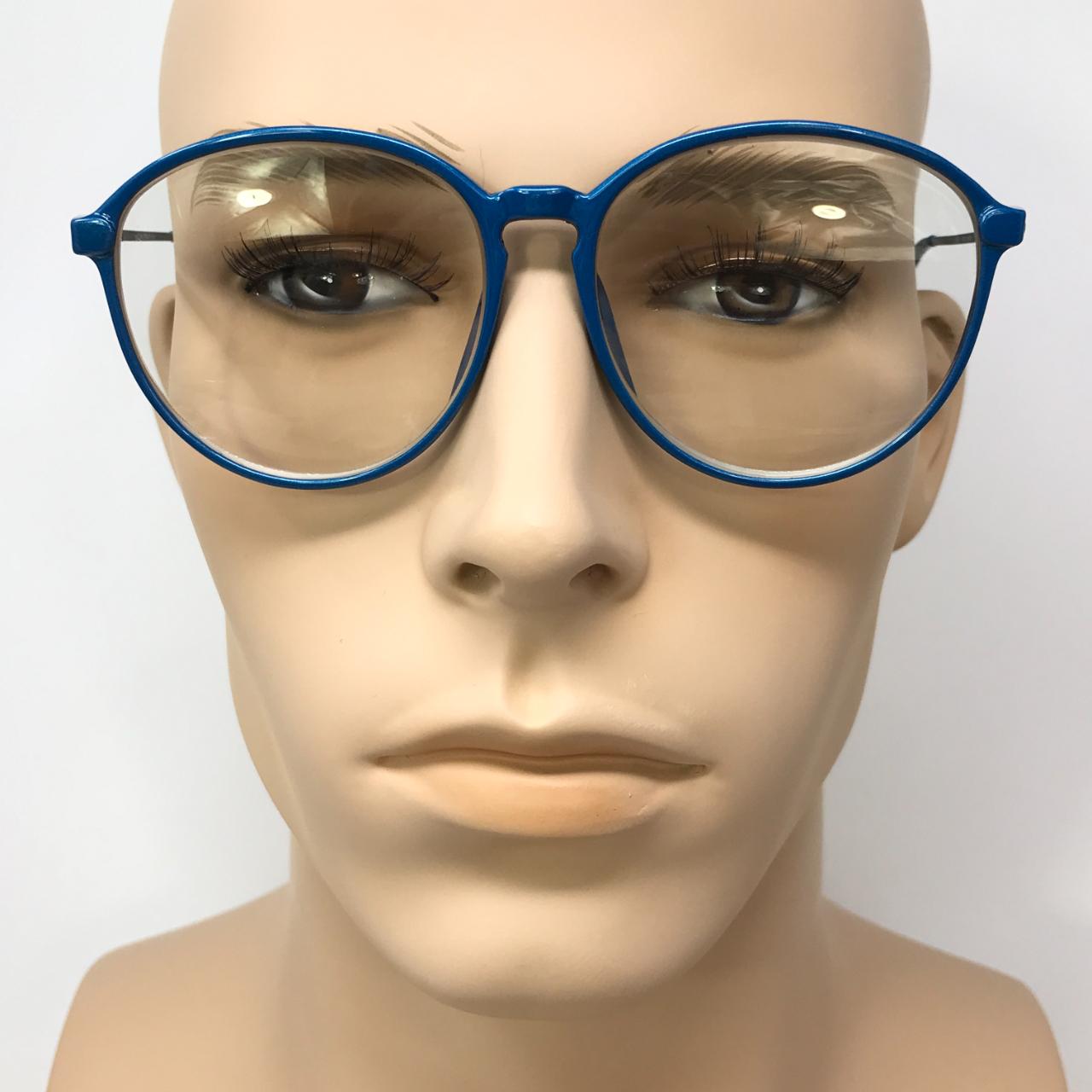 Vintage Slazenger SZ 3005 Eyeglasses Frames Blue... Depop