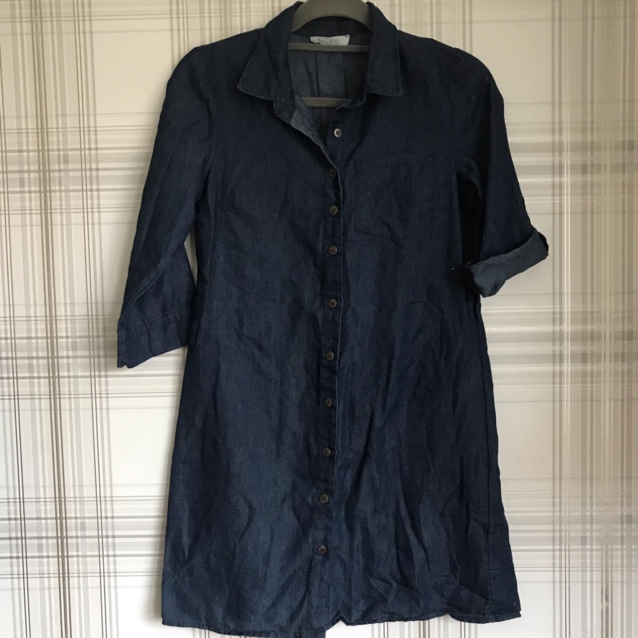 Rebellion Shirt Denim Dress. Super soft , comfy... - Depop