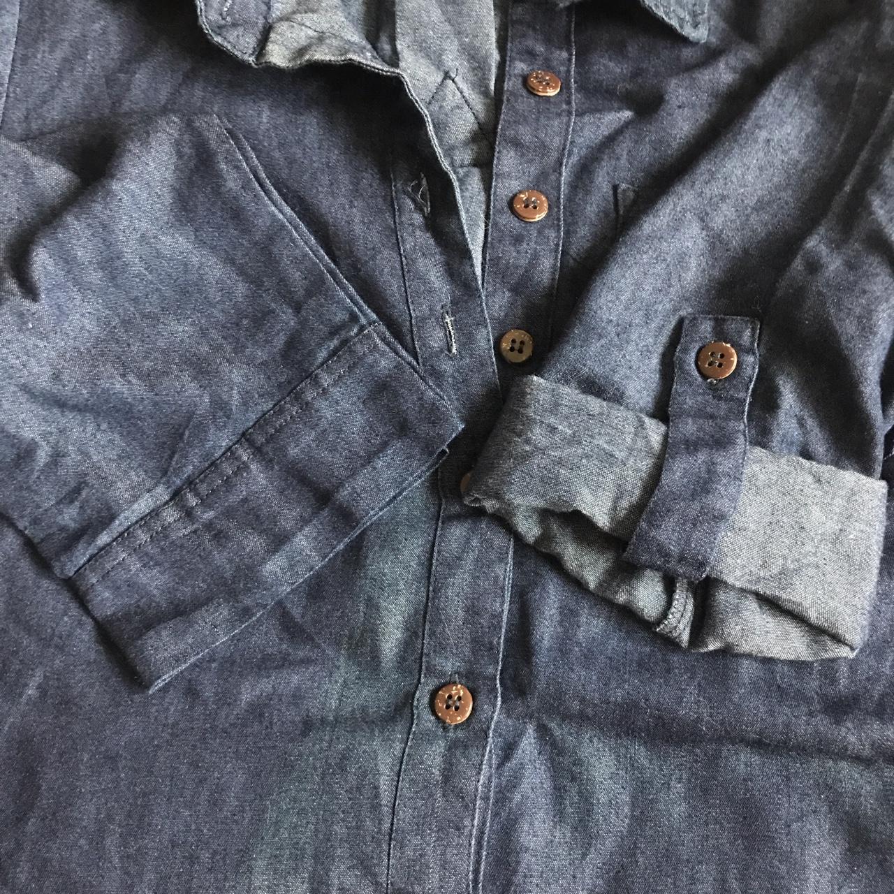 Rebellion Shirt Denim Dress. Super soft , comfy... - Depop