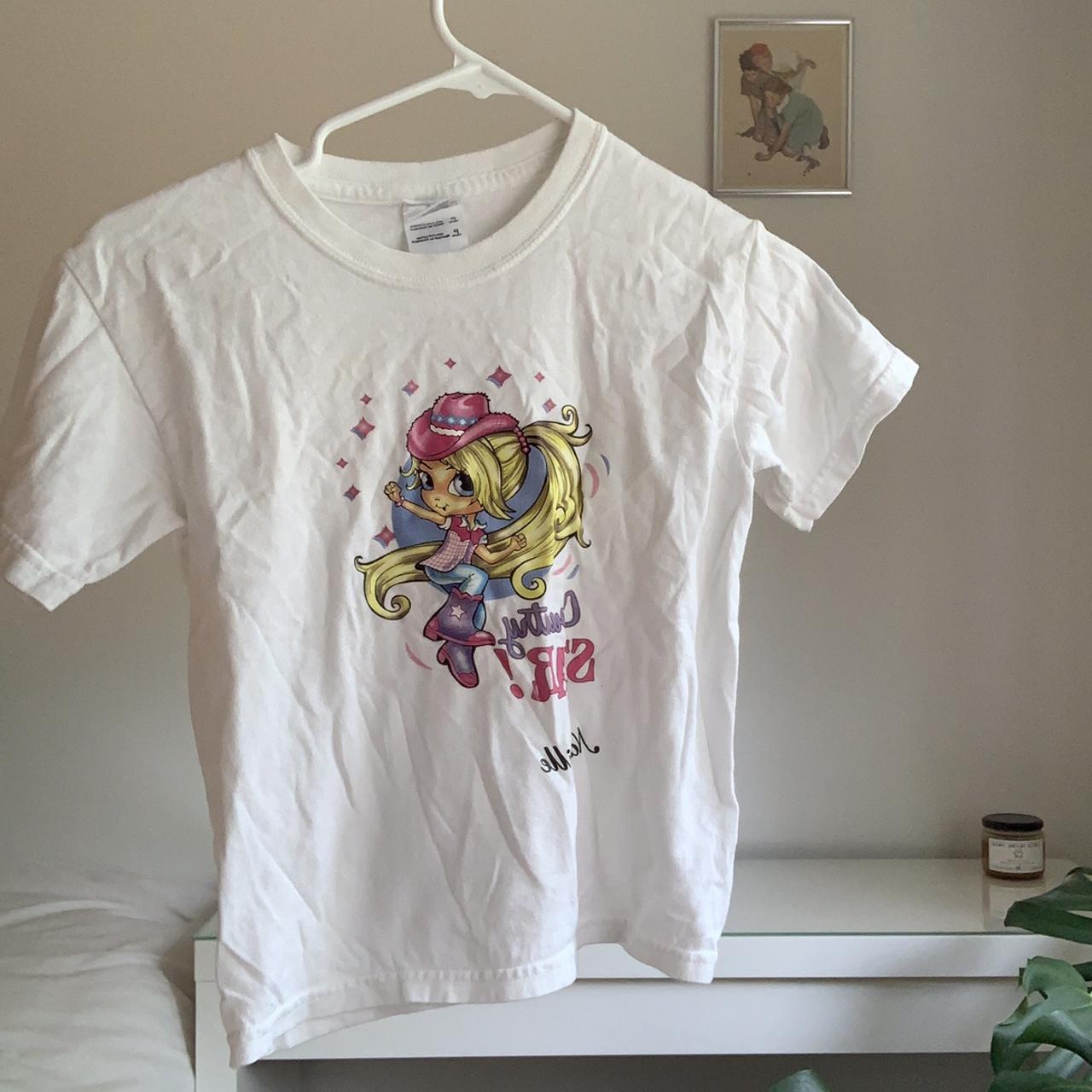 2000s cowgirl baby tee 🤠 “Country star! Nashville”.... - Depop